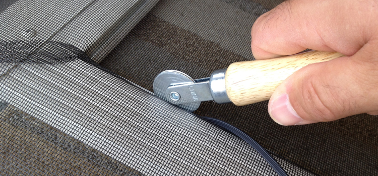metal screen door repair in Ceres